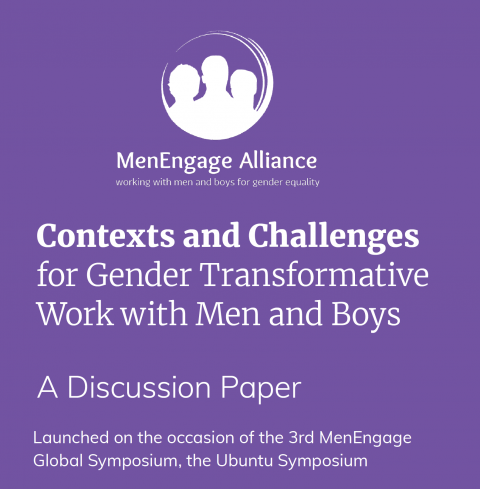 MenEngage, Contexts and Challenges for Gender Transformative Work with Men and Boys 2020 - Cover