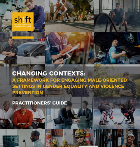 Dozois, Changing Contexts - A Framework for Engaging Male-Oriented Settings 2020 - Cover