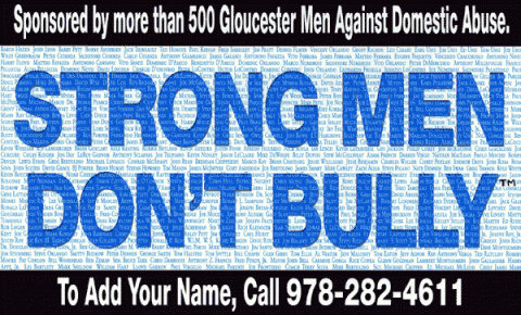 Strong men dont bully