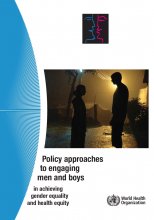 WHO, Policy approaches to engaging men and boys in achieving gender equality 2010 - Cover