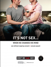 It's not sex - when he changes his mind