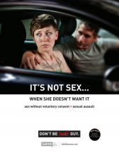 It's not sex - when she doesn't want it