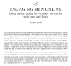 Flood, Engaging men online - First page