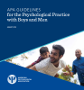 APA, APA guidelines for the Psychological Practice with Boys and Men 2018 - Cover