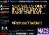 Blurred RefuseTheBait Campaign