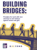 End Violence Against Women, Building Bridges - Principles for work with men and boys to end violence against women and girls July 2026 - Cover