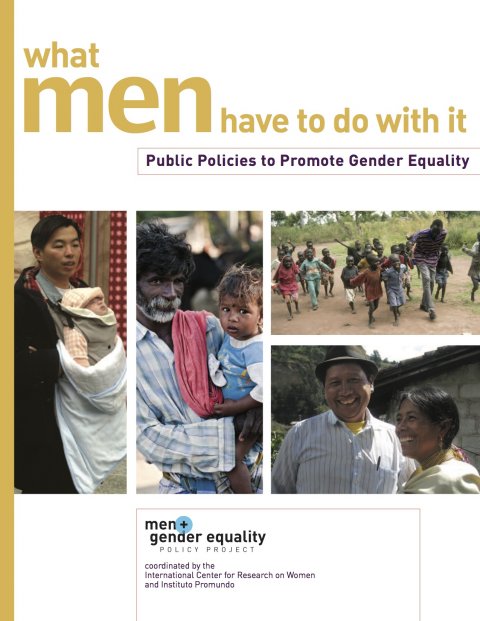 ICRW, What men have to do with it 2010 - Cover