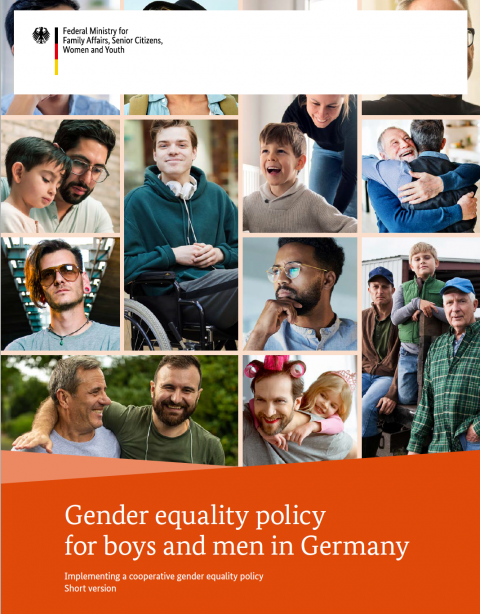 Gender equality policy for boys and men in Germany - Short version 2020 - Cover