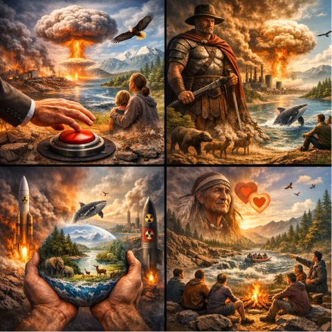 Patriarchy and Sustainable Masculinity - Graphic