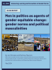 Michalko, Men in politics as agents of gender equitable change - gender norms and political masculinities 2024 - Cover