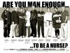 Are you man enough to be a nurse